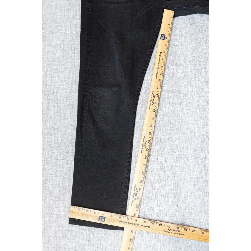 FRAME Denim L'Homme Slim Denim Jeans in Black Chimney Rock 33